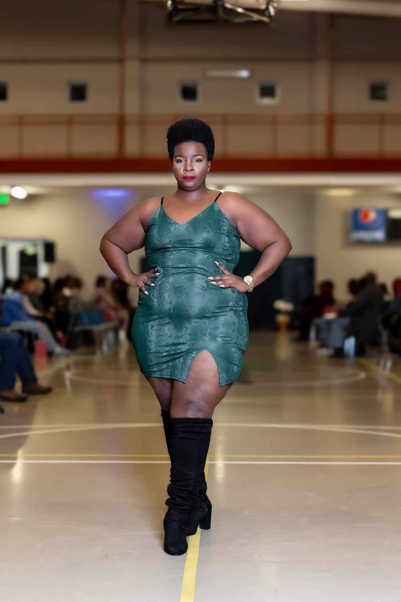 Snake skinned Mini Dress