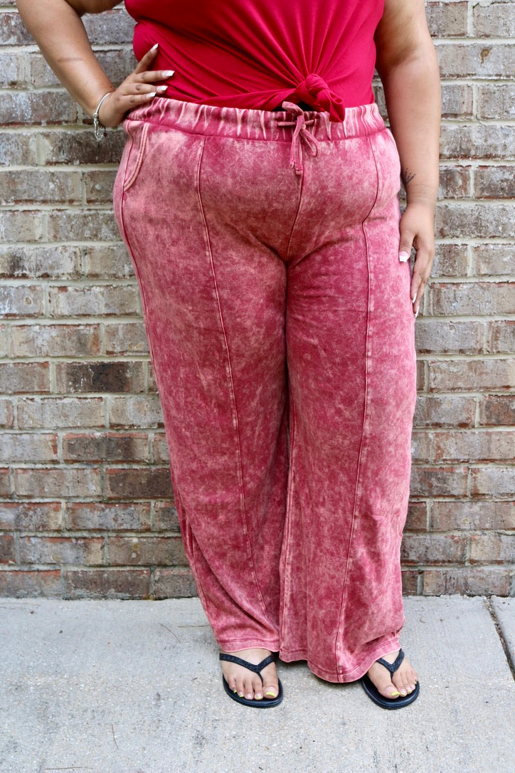 Acid washed Comfy Pants