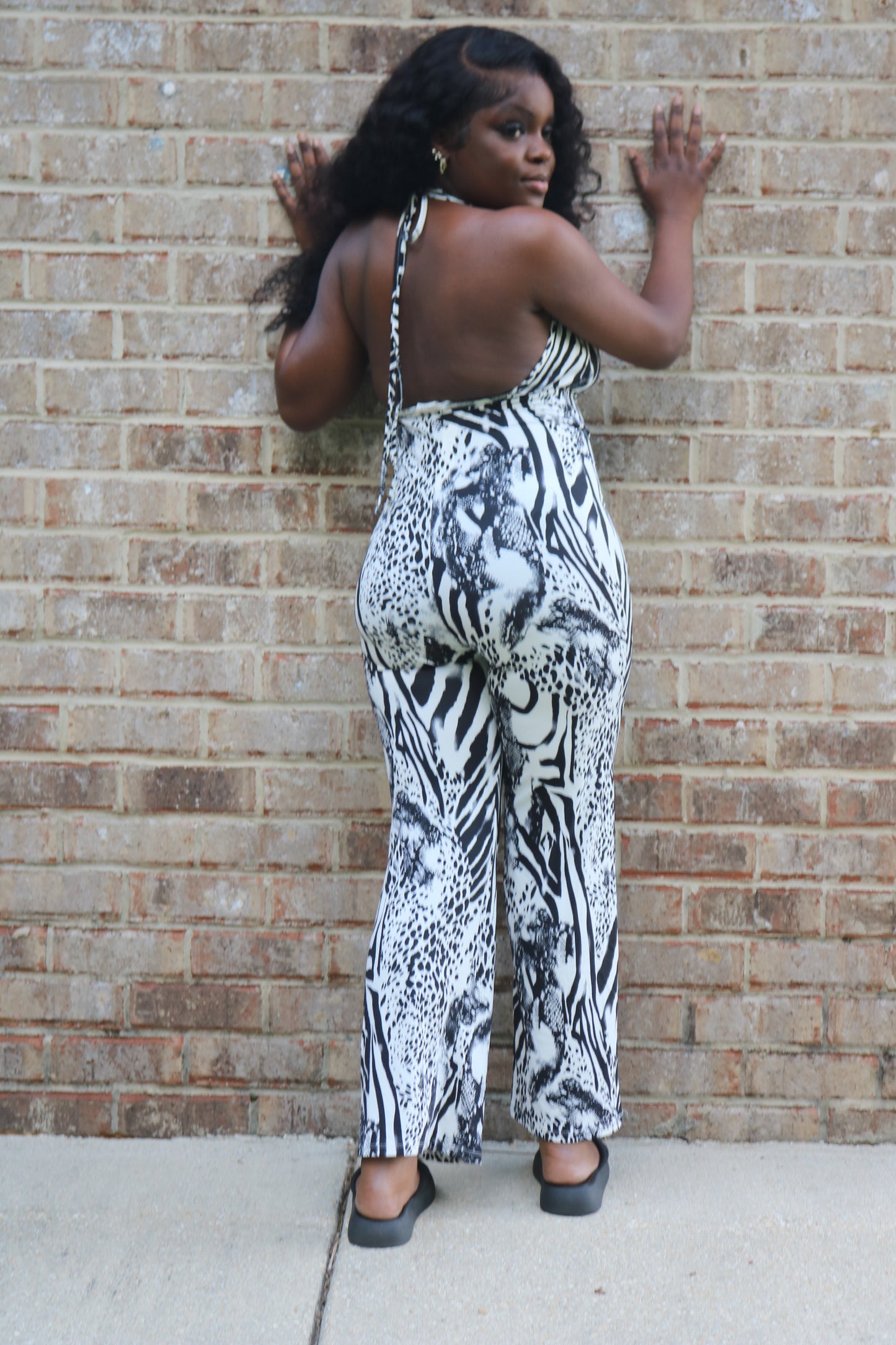 Pretty Zebra Jumpsuit