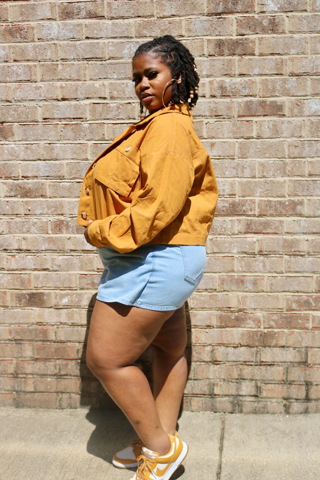 Mustard Two Pocket Jacket